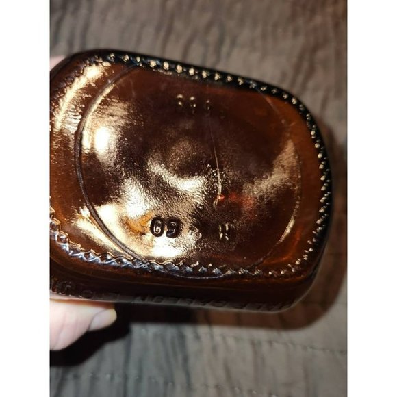 Amber Glass Dairy Fresh Milk Bottle Cream Crest Dairy Oakland Concord California - Picture 6 of 6